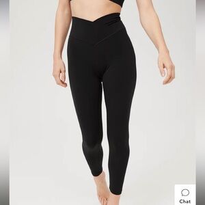 Aerie Black Crossover leggings